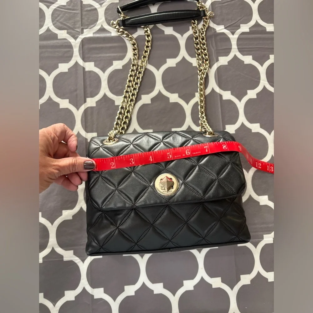 Kate Spade Natalia Quilted Leather Crossbody Shoulder Bag Purse